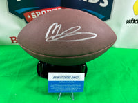 Mac jones Hand Signed NFL Wilson Official Ball W/COA