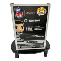 Howie Long - Los Angeles Raiders HOF Hand Signed Funko POP # 151 W/COA