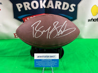 Barry Sanders Hand Signed NFL Wilson Official Ball W/COA