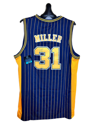 Indlana Pacers 31 Miller White NBA Jersey