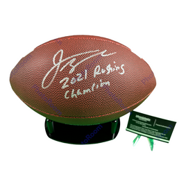 Jonathan Taylor Hand Signed ESPN football with inscription W/COA