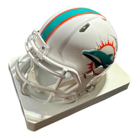 Myles Gaskin - RB Miami dolphins Hand Signed Riddell Speed NFL Mini Helmet w/COA