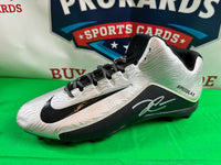 Derek Carr QB Raiders Hand Signed Nike Field Cleat Team Colors w/COA