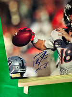 Copy of Payton Manning Hand Signed Broncos 8x10 Photo W/COA