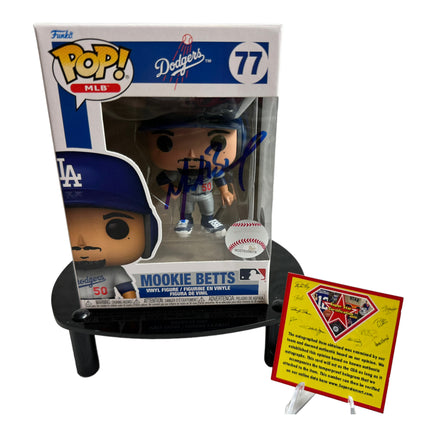 Funko POP! MLB: Dodgers MOOKIE BETTS (Alternate Jersey) Figure #77 w/  Protector