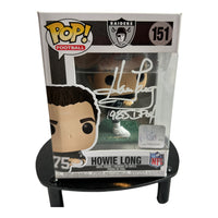 Howie Long - Los Angeles Raiders HOF Hand Signed Funko POP # 151 W/COA