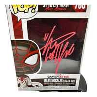 Inhyuk Lee Hand Signed Marvel Spider-Man " MILES MORALES " Funko Pop w/COA