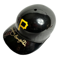 Manny Sanguillen Hand Signed FS MLB Souvenir Pittsburg Pirates Batting Helmet W/COA JSA