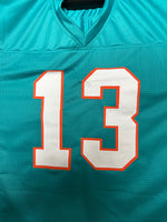 Dan Marino QB Miami Dolphins Hand Signed Home On-Field NFL Jersey w/COA