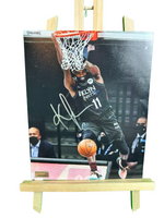 Kyrie Irving Hand Signed Brooklyn Nets 8x10 Photo w/COA