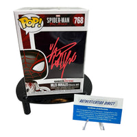 Inhyuk Lee Hand Signed Marvel Spider-Man " MILES MORALES " Funko Pop w/COA