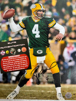 Brett Favre Hand Signed Green Bay Packers 8x10 Photo w/COA