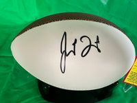 Justin Herbert Hand Signed Mini Wilson Chargers Ball W/COA