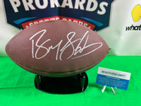 Barry Sanders Hand Signed NFL Wilson Official Ball W/COA