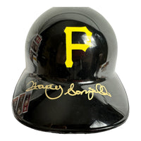 Manny Sanguillen Hand Signed FS MLB Souvenir Pittsburg Pirates Batting Helmet W/COA JSA