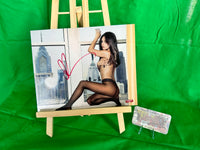 Mila Kunis Hand Signed Topless 8x10 Photo w/COA