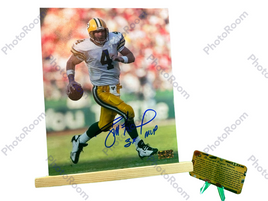 Brett Favre Hand Signed Green Bay Packers 8x10 Photo w/COA