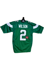 Zach Wilson QB NY Jets Hand Signed Home Jersey w/COA