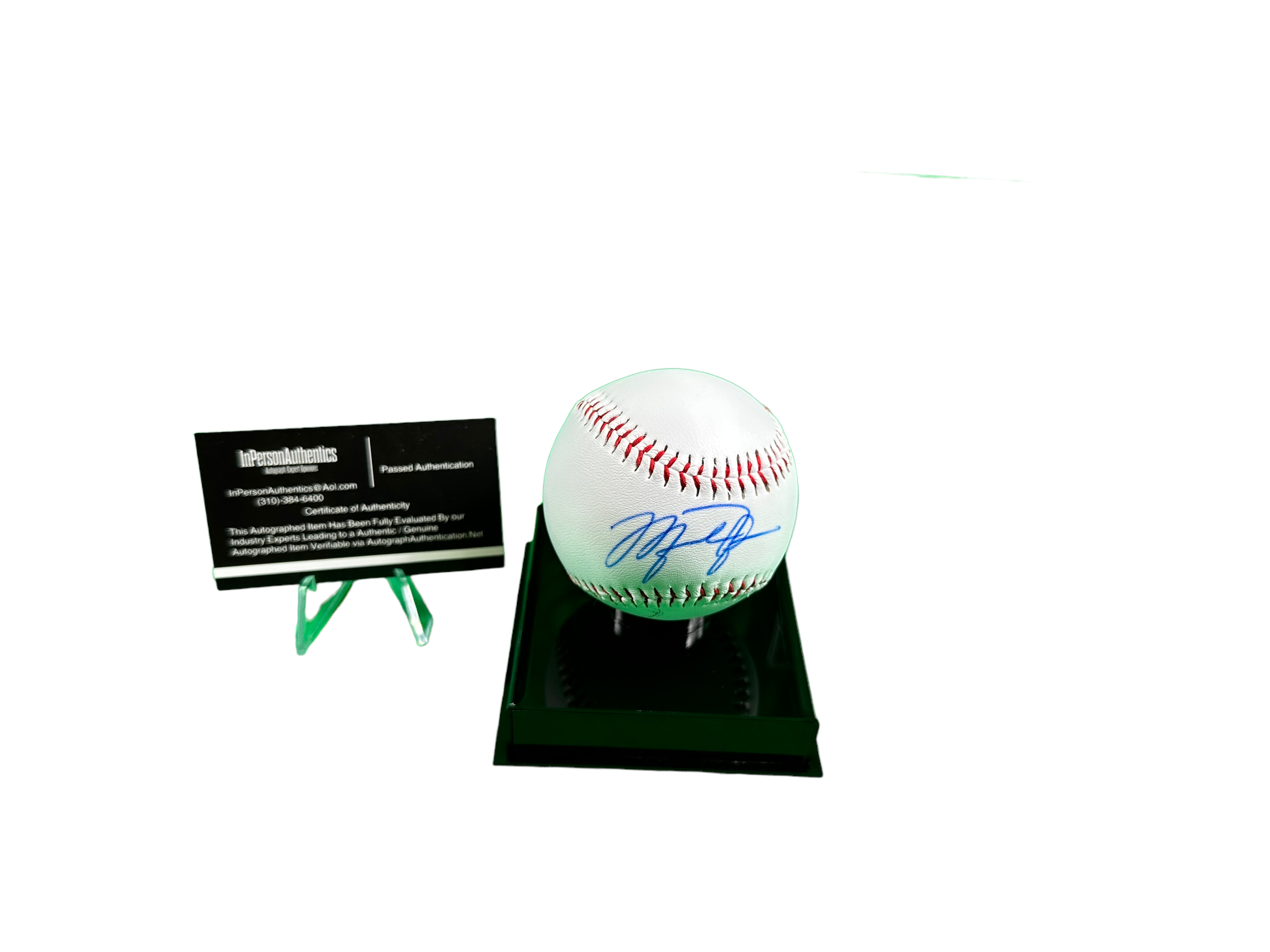 Mavin  Michael Jordan And Bo Jackson Autographed White Sox Baseball With  Certification