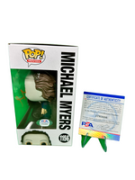 Nick Castle Hand Signed "Michael Myers " Funko Pop w/COA PSA