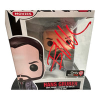 Bruce Willis Hand Signed " Hans Gruber " Die Hard Funko Pop w/COA