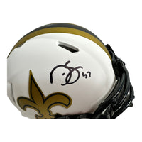 Darren Sproles -  New Orleans Saints Hand Signed Lunar Eclipse Mini Helmet W/COA