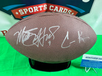 Matt Stafford & Cooper Kupp Hand Signed NFL Wilson Official Ball w/COA
