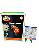 Nick Castle Hand Signed "Michael Myers " Funko Pop w/COA PSA