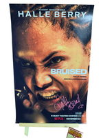 Halle Berry Hand Signed " Bruised " 11x17 Poster w/ GAA COA