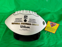 Legendary HOF Joe Namath Hand Signed Jets Logo Wilson Ball W/COA