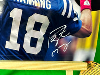 Payton Manning Hand Signed Colts 8x10 Photo W/COA