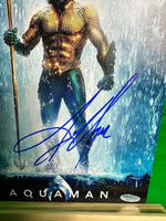 Jason Momoa Hand Signed " Aquaman " 8x10 Poster w/ COA