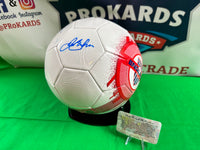 England Legendary David Beckham Hand Signed Soccer Ball W/COA