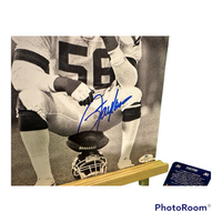 Lawrence Taylor Hand Signed Giants 8x10 Photo w/COA