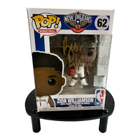 Zion Williamson Hand Signed Funko POP W/COA