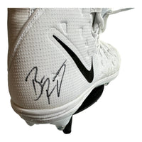 Ben Roethlisberger - QB Pittsburgh Steelers Hand Signed Nike White Field Cleat w/COA