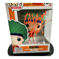 Chris Sabat Hand Signed "Bulma " Dragon Ball Z Funko Pop w/COA