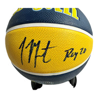 JA Morant - Memphis Grizzlies Hand Signed RC Year Wilson Basketball w/COA