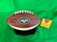 Legendary HOF Joe Namath Hand Signed Jets Logo Wilson Ball W/COA