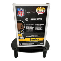 Jerome Bettis " THE BUS " Pittsburg Steelers HOF Hand Signed Funko POP # 117 W/COA