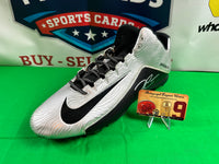 Derek Carr QB Raiders Hand Signed Nike Field Cleat Team Colors w/COA