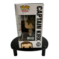 William Shatner Hand Signed " Captain Kirk " Star Trek Funko Pop w/COA