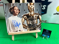 Carrie Fisher Hand Signed Star Wars Princess Leia 8x10 Photo w/COA