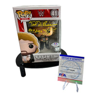 Ted Dibiase "Million Dollar Man" Hand Signed Funko Pop #41 W/COA PSA