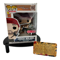 Tom Hanks Hand Signed Cast Away "Chuk Nolans" Funko Pop w/COA