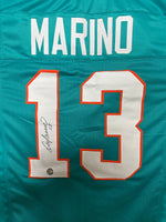 Dan Marino QB Miami Dolphins Hand Signed Home On-Field NFL Jersey w/COA