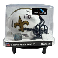 Darren Sproles -  New Orleans Saints Hand Signed Lunar Eclipse Mini Helmet W/COA