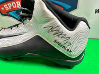 Devante Adams WR Raiders Hand Signed Nike Field Cleat Team Colors w/COA