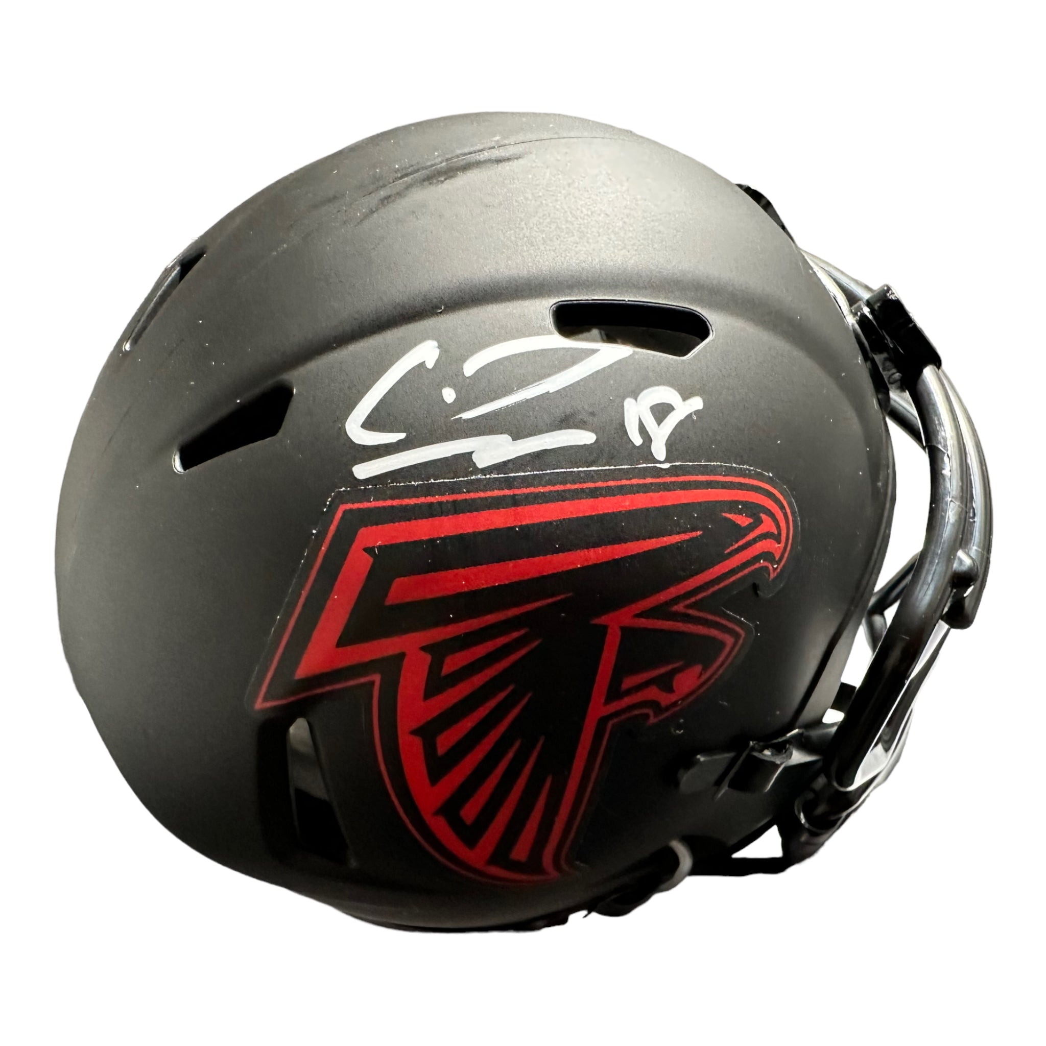 Calvin Ridley Autographed Atlanta Falcons Speed Mini Football Helmet - JSA  COA