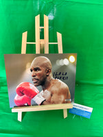 Evander Holyfield Hand Signed 8x10 Poster Photo w/COA